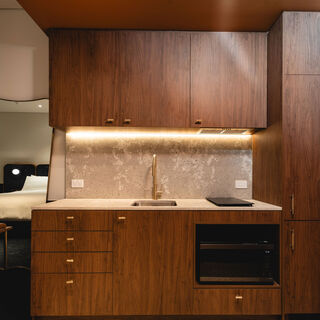 Hotel Panorama room kitchen