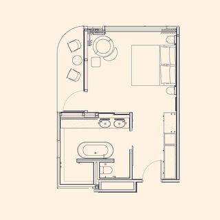 PA Accommodation Floorplans25 Luxury Suite